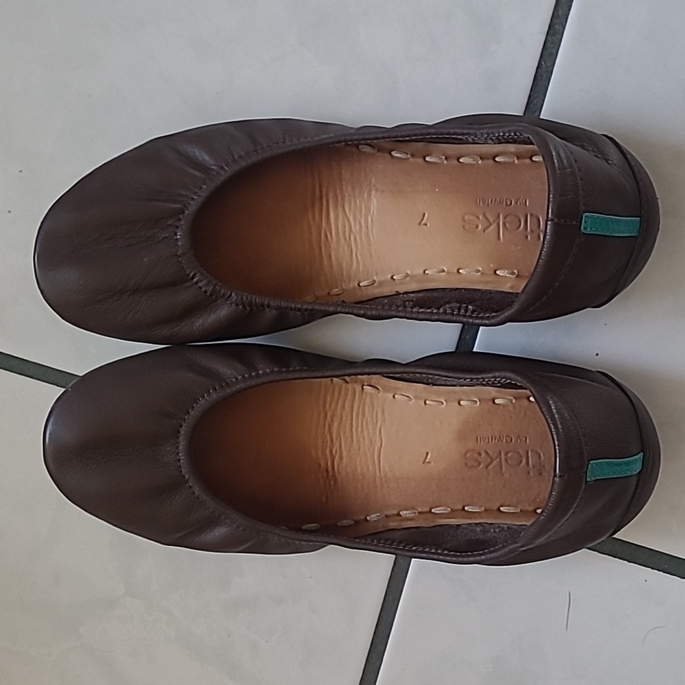 Tieks chocolate brown 7